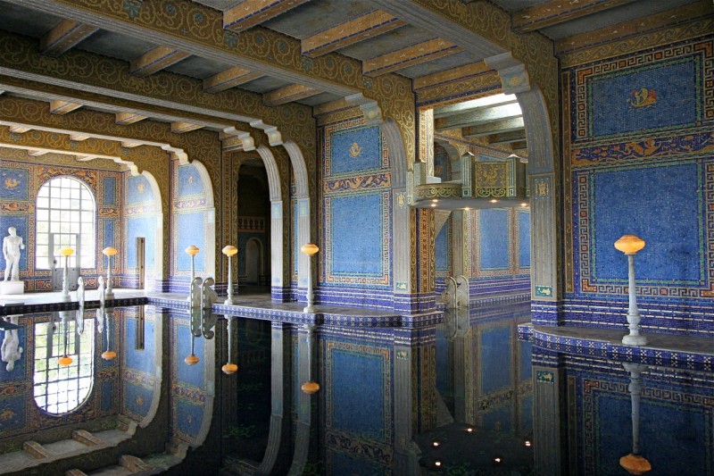 Indoor pool, Hearst Castle