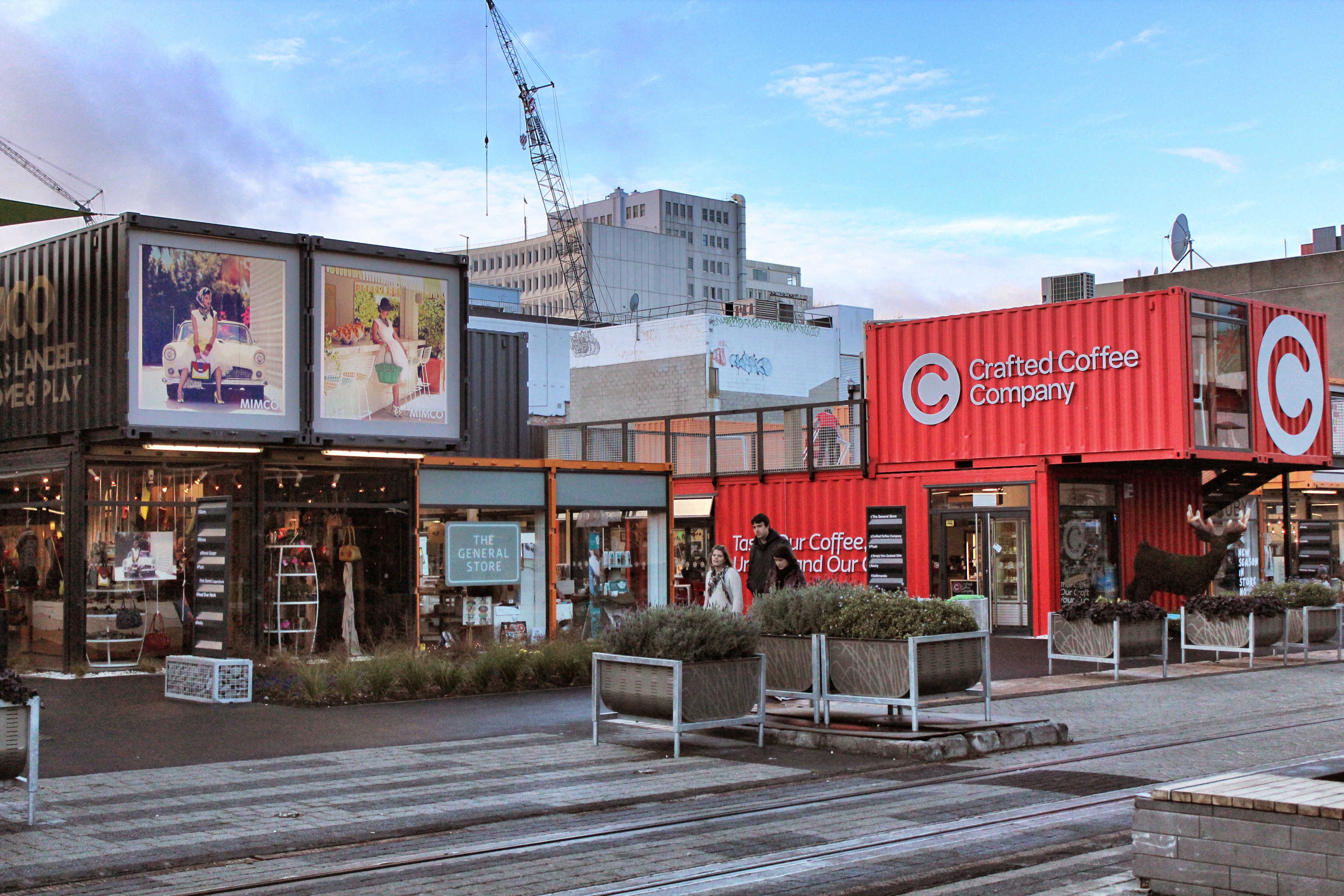 Christchurch Container Mall (NZ) | zoomeboshi
