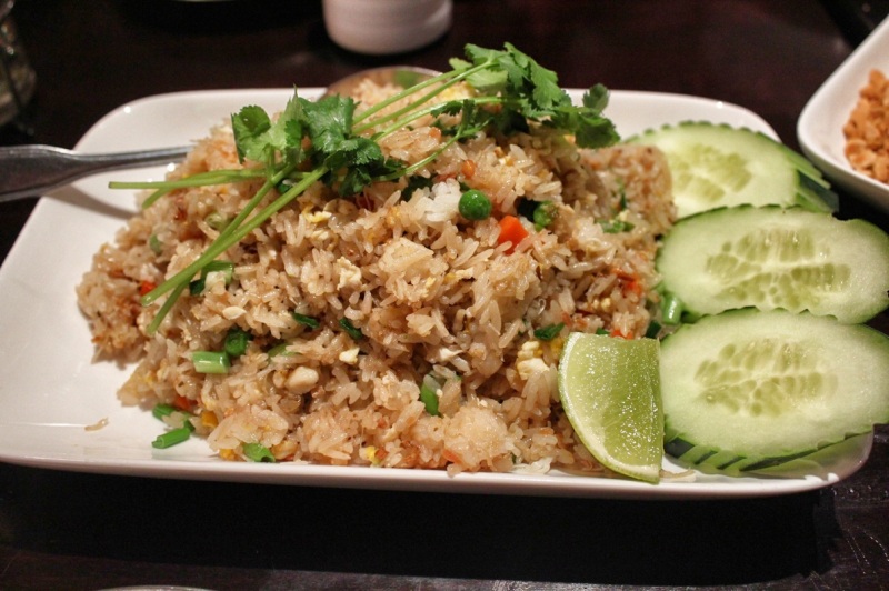 Khao Phad Phu (Fried Rice with Dungeness Crab)