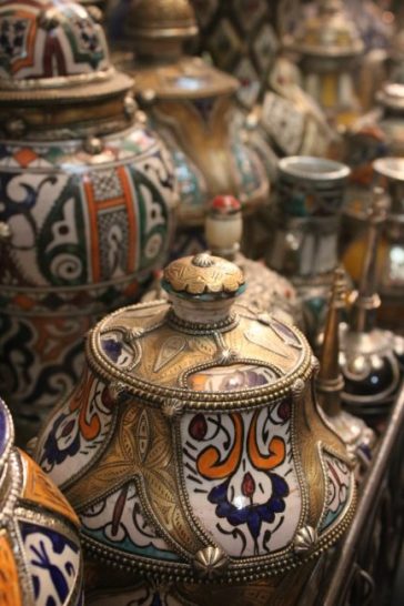 Ceramics showroom, Fes